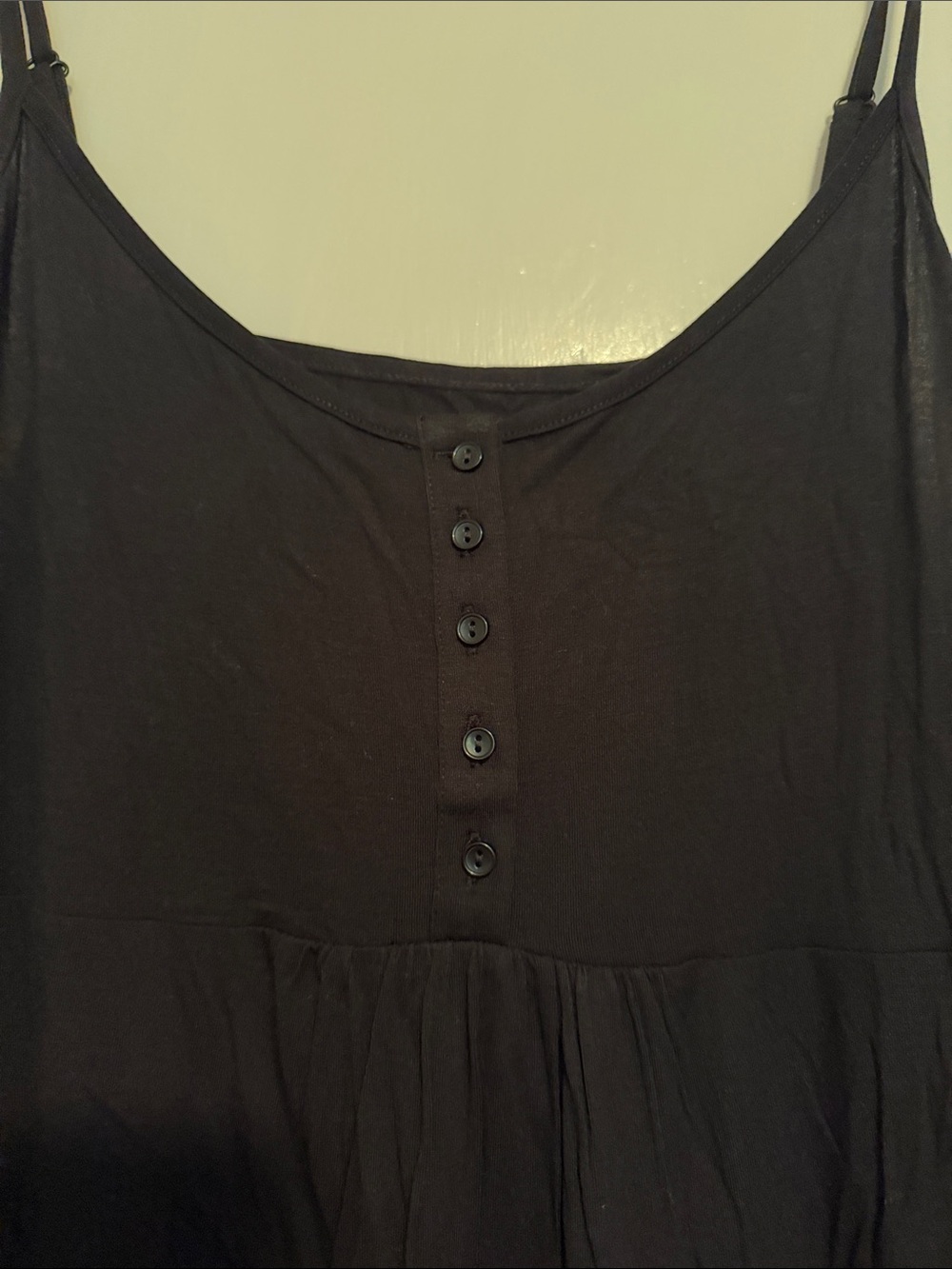 Lot of 2 Women's Black Spaghetti Strap Sleep Dress NWT